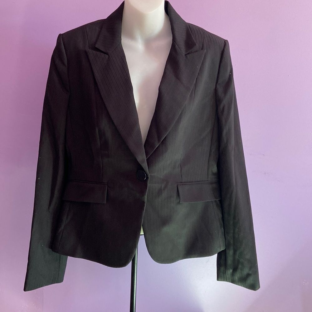 Express Design Studio One Button Jacket Women’s B… - image 1